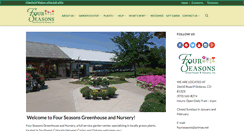 Desktop Screenshot of fourseasonsgreenhouse.com